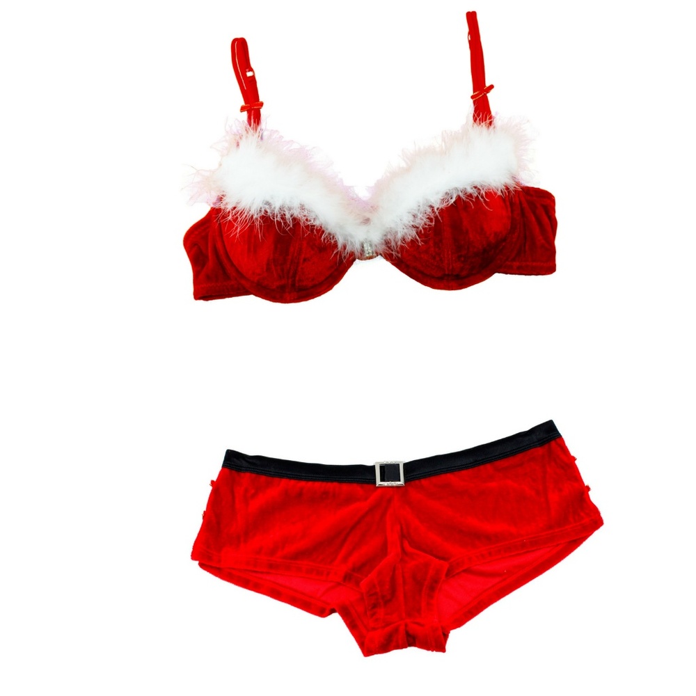 Womens Sexy Santa Christmas Costume Adult Lingerie
